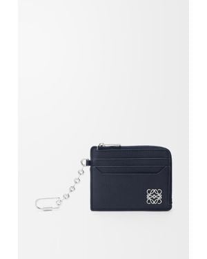 Loewe Anagram Square Coin Cardholder - Blue