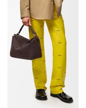 Loewe Large Puzzle Bag - Blue
