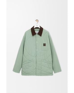 Loewe Padded Overshirt - Green
