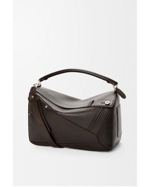 Loewe Panta Large Puzzle Bag - Black