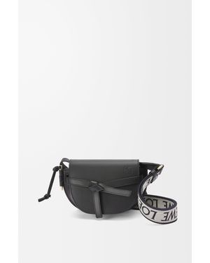 Loewe Mini Gate Dual Bag - Black
