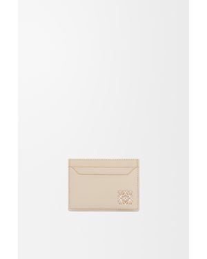 Loewe Tarjetero Anagram En Piel De Cuero Mujer - Blanco