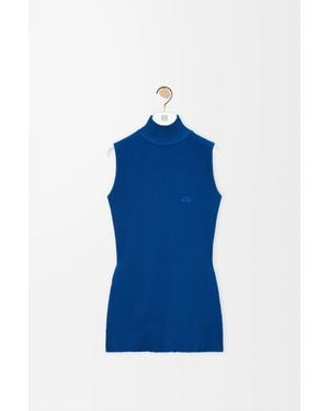 Loewe Sleeveless Top - Blue