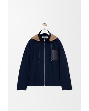 Loewe Hooded Jacket - Blue