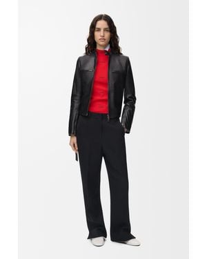 Loewe Biker Jacket - Red