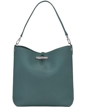 Longchamp Shoulder Bag M Le Roseau - Green