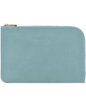 Longchamp Pouch Le Foulonné - Blue