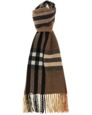 Burberry House Check Large Scarf - Natural