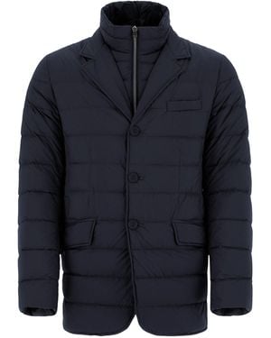 Herno Down Jacket Double - Blue