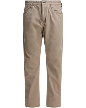 Nonnative Five-Pocket Cotton Pants Pants - Natural