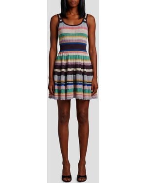 Alaïa Multicolor Crinoline Mini Dress