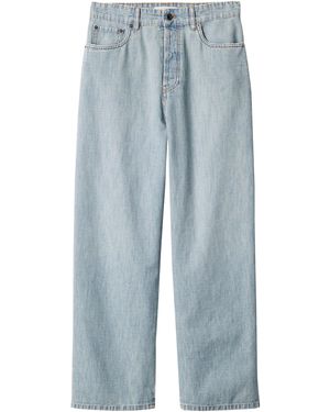 Miu Miu Chambray Pants - Blue