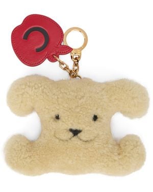 Celine Keychain Triumph With Pompon - Pink