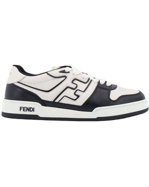 Fendi Match Sneakers - Metallic