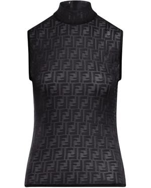 Fendi Tops - Black