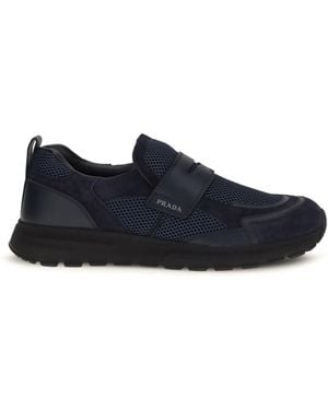 Prada Loafers Sport Mesh - Blue
