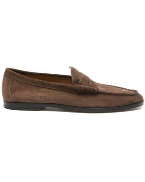 Common Projects Loafers Soft Loafer Suede - Brown