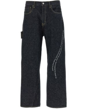 Undercover 'People Have The Power' Jeans - Blue