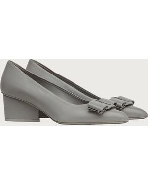 Ferragamo Pumps — Light - Gray