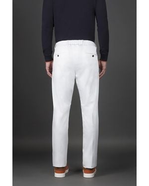 Moorer Tailored Drawstring Pants - Black