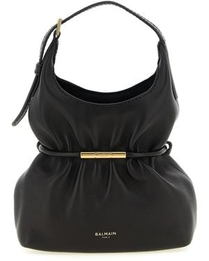 Balmain 'Sphynx Mini' Handbag - Black