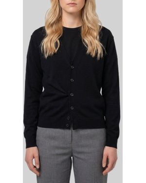 Lemaire Twisted Cardigan - Black