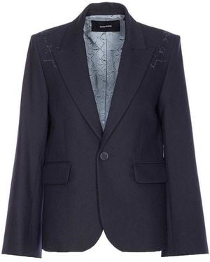 Zadig&Voltaire Vavy Strass Jacket - Blue