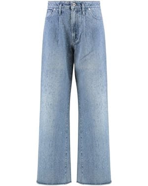 Halfboy Wide-Leg Jeans - Blue