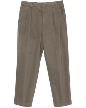 Cellar Door Pantaloni "Lucio" Con Pieghe - Gray