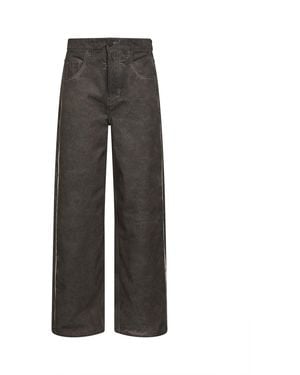 Uma Wang Washed Denim Jeans - Gray