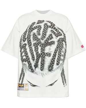 PDF T-Shirt Graphic Print - White