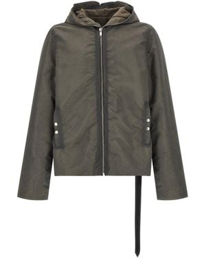 Rick Owens 'Gimp Zipfront' Jacket - Gray