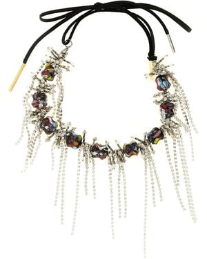 Dries Van Noten 'Statement' Necklace - Metallic