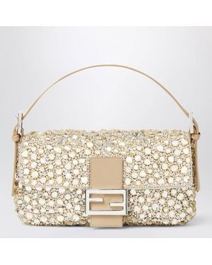 Fendi Baguette 26424 Ricamo Cabocho - Metallic