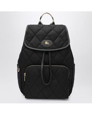 Burberry Mini Fabric Backpack - Black