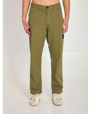 Stone Island Relaxed Pants - Green