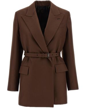Brioni 'Prisca' Blazer - Brown