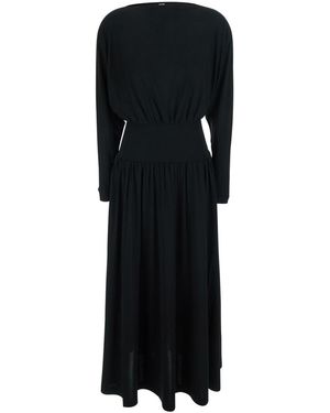 TOTEME Long Jersey Dress - Black
