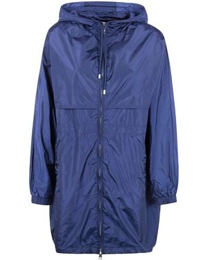 Semicouture Nylon Parka - Blue