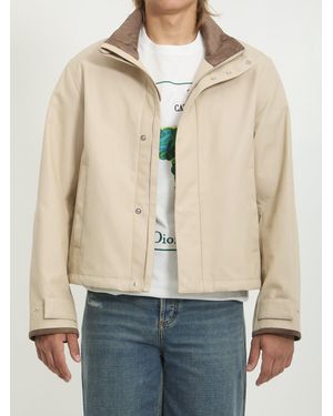 Dior Cotton Twill Jacket - Natural