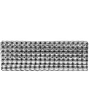AMINA MUADDI Amini Paloma Clutch - Gray