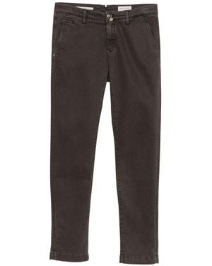 Jacob Cohen Slim Fit Cotton Pants - Gray