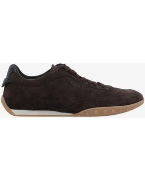 Tod's Moor Suede Sneakers - White