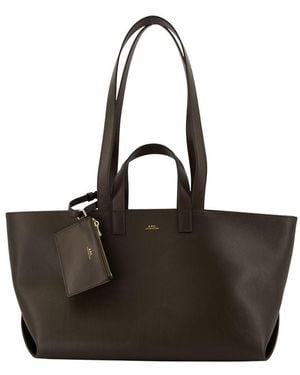 A.P.C. Le Drummer Shoulder Bag - Black