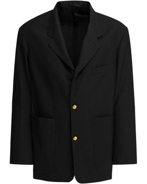 Beams Plus Wool Blazer Jackets And Coats - Black