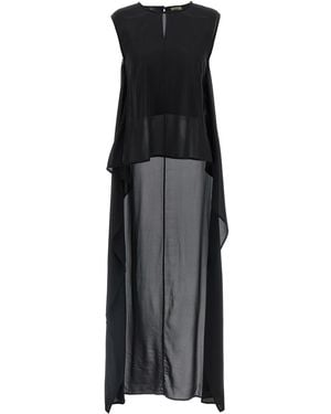 DI.LA3 PARI' Trawl Top Tops - Black