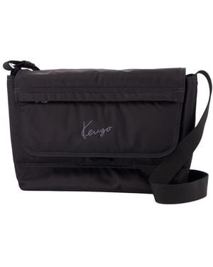 KENZO Messenger Crossbody - Black
