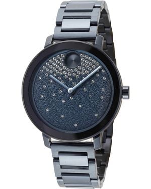Movado Bold 34Mm Quartz Watch 3600706 - Blue