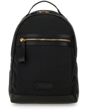 Tom Ford Zaino Con Logo - Black