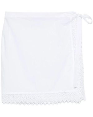 THE NINA STUDIO Skirt Maya Short Cotton - White
